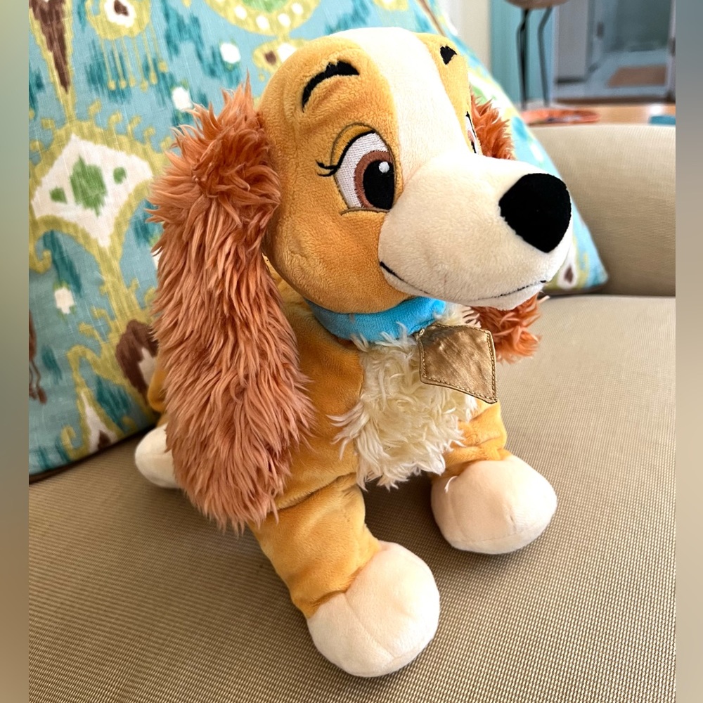 Disney Store Lady and the Tramp LADY Plush